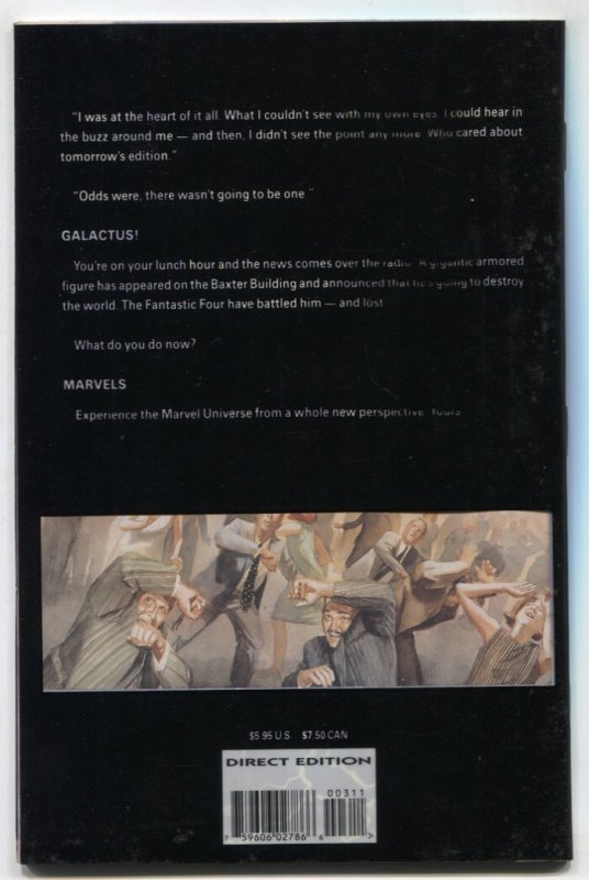 Marvels #3 Alex Ross cover art-Marvel comic book VF