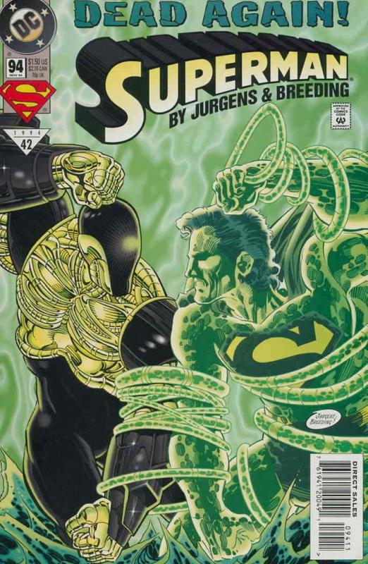 Superman (2nd Series) #94 VF/NM; DC | save on shipping - details inside