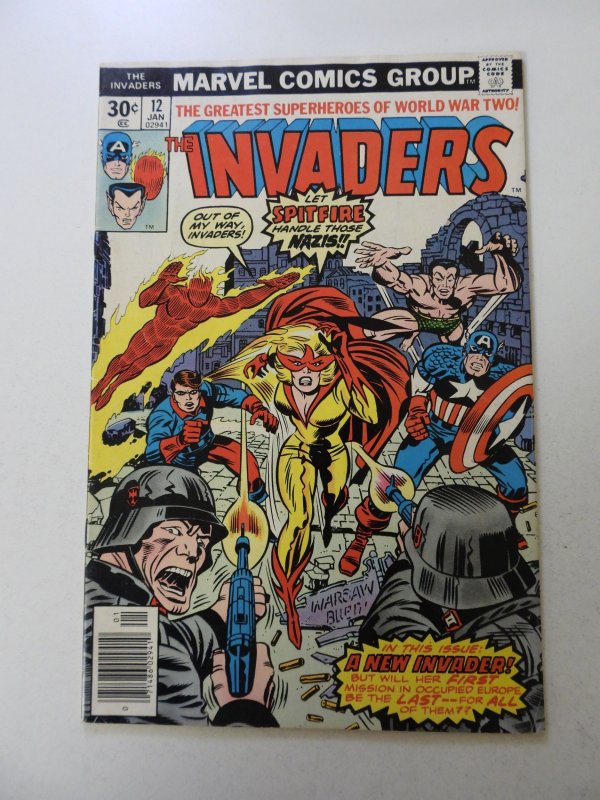 The Invaders #12 (1977) FN condition
