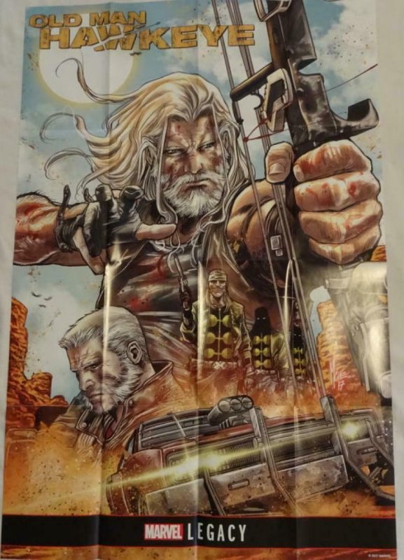 OLD MAN HAWKEYE Promo Poster, 24 x 36, 2017, MARVEL Unused more in our store 153