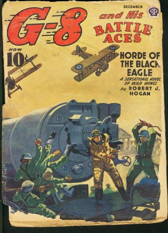 G-8 AND HIS BATTLE ACES 1941 DEC-AVIATION PULP FR