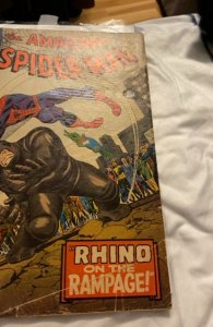 The Amazing Spider-Man #43 (1966)1st full Jane and origin of the rhino