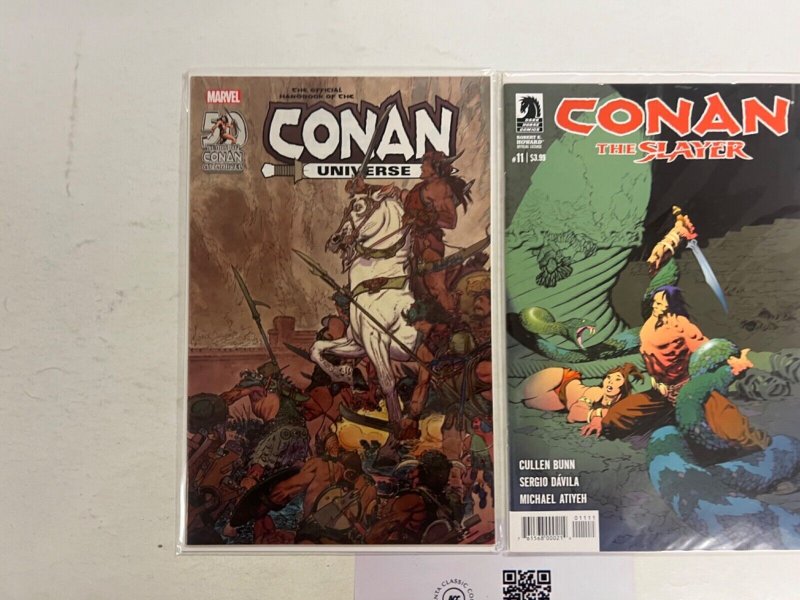 2 Conan Marvel Comic Books # 1 11 Avengers Defenders Iron Man Thor Hulk 73 JS64