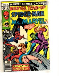 10 Marvel Team-Up Comic Books # 60 62 66 67 69 72 74 75 76 79 Spider-Man CR58