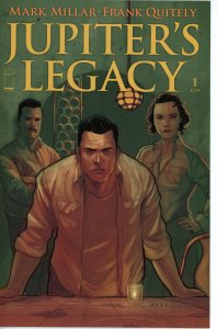Jupiter's Legacy 1  9.0 (our highest grade)  2013 Mark Millar  Phil Noto Variant
