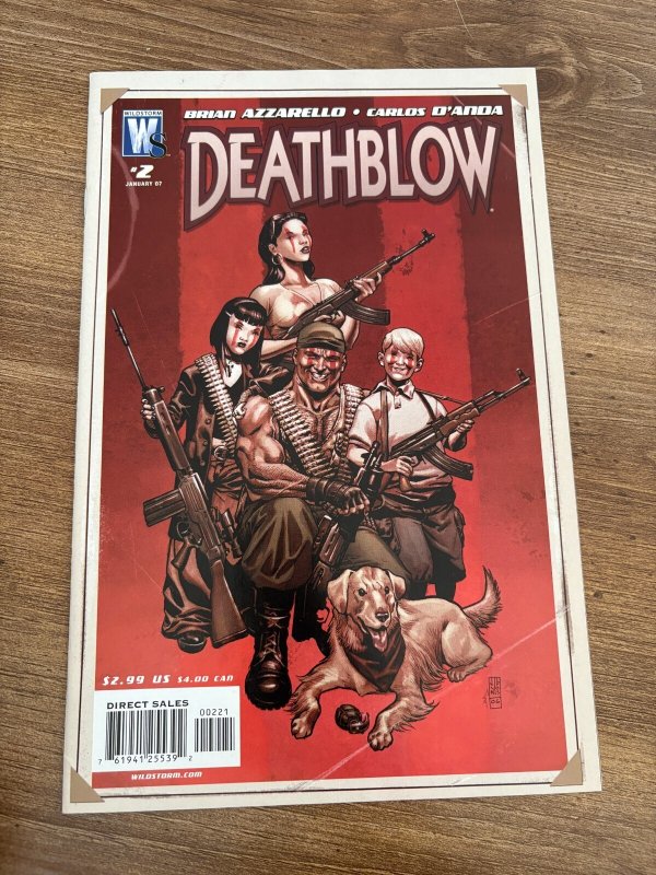 Deathblow # 2 NM 1st Print Variant Cover Image Wildstorm Comic Book 17 J292