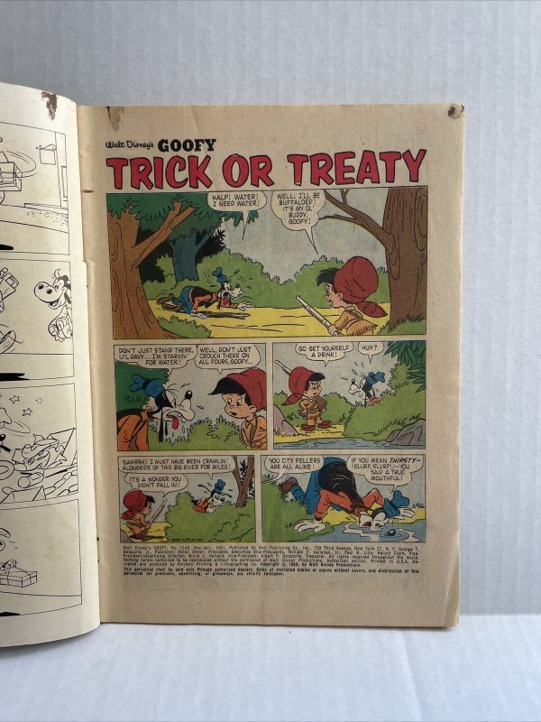 Walt Disney’s Goofy #1149  Four Color