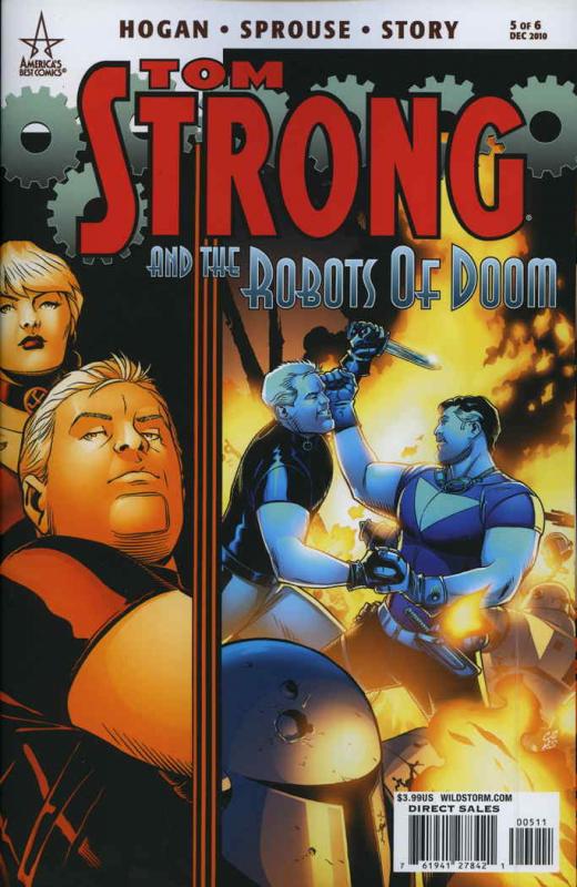 Tom Strong and the Robots Of Doom #5 VF/NM ; America's Best | Penultimate Issue
