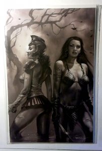 Red Sonja: Superpowers #5 R 2021 Dynamite 9.4 1:50 Incentive B & W Virgin Var