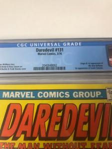 Daredevil 131 Cgc 9.8 First 1st Appearance Bullseye Bronze Age Marvel