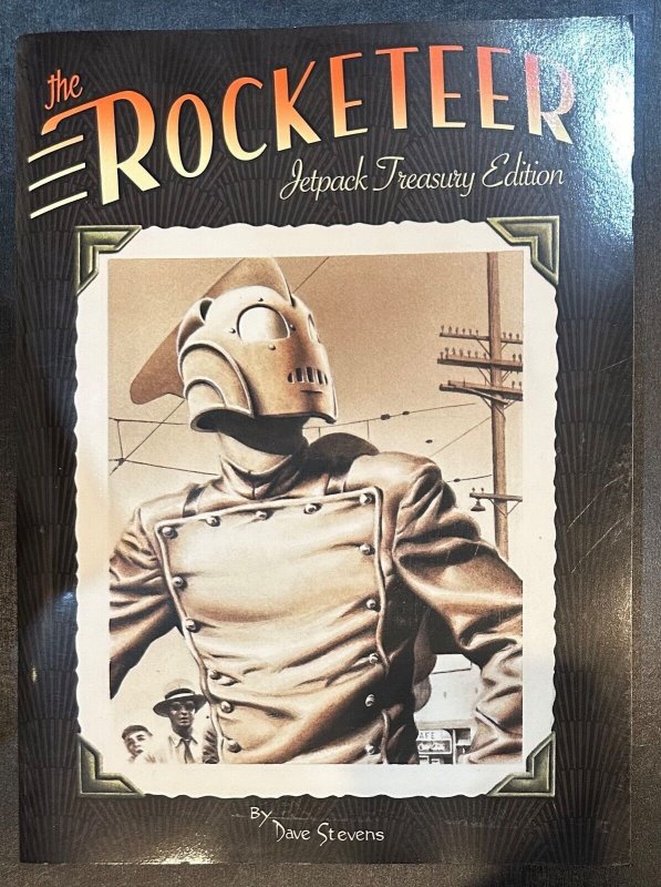 (2011) IDW Dave Stevens Rocketeer Jetpack Treasury Edition! 1st Print!