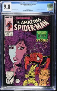 Amazing Spider-Man #309 CGC 9.8 Todd McFarlane Cover NEW CASE