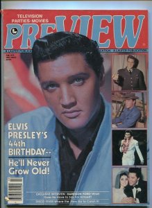 MAG: Preview-Feb/1979-Elvis Presley-Harrison Ford-VG