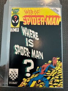 Web of Spider-Man #18 Direct Edition (1986)