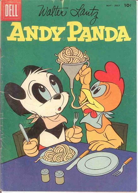 ANDY PANDA (1943-1962 DELL) 42 VG May-July 1958 COMICS BOOK