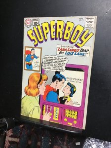 Superboy #90 (1961) Lana first sees Lois lane! Midgrade key! FN Wow!