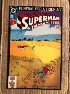 Superman: The Man of Steel #21 Direct Edition (1993)