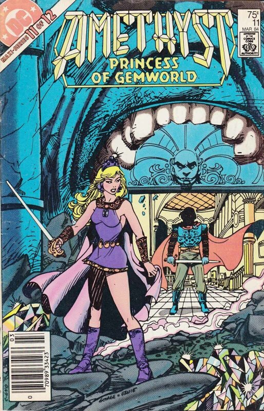 Amethyst, Princess of Gemworld #11 (Newsstand) FN; DC | save on shipping - detai