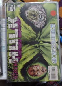 incredible hulk  # 436 1995 marvel EDGE  disney GHOSTS OF THE FUTURE maestro