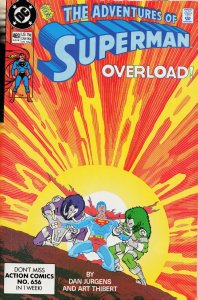 Adventures of Superman #469 (1990) Superman