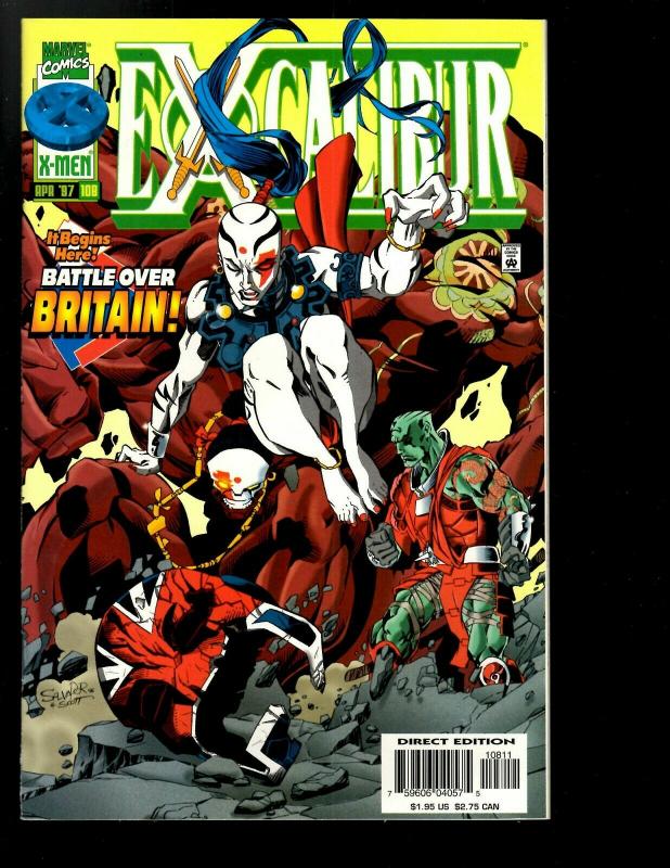 10 Excalibur Marvel Comics # 95 100 101 102 103 104 105 106 107 108 109 110 JF26