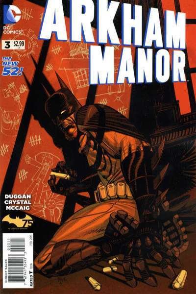 Arkham Manor   #3, NM + (Stock photo)