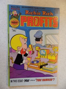 RICHIE RICH PROFITS # 9 HARVEY CARTOON ADVENTURE FUNNY