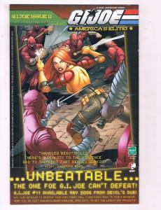 G.I. Joe America's Elite #10 VF/NM DDP Comic Book 2005 DE6