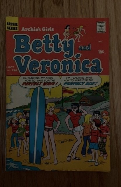 Archie's Girls Betty and Veronica #190 (1971)