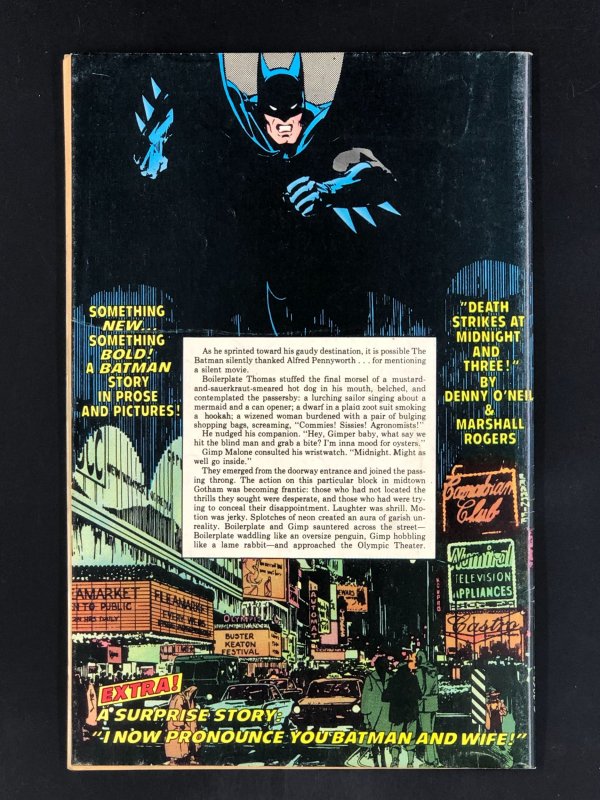 Batman Spectacular (1978) Ras Al Ghul Appearance, Marshall Rogers Cover