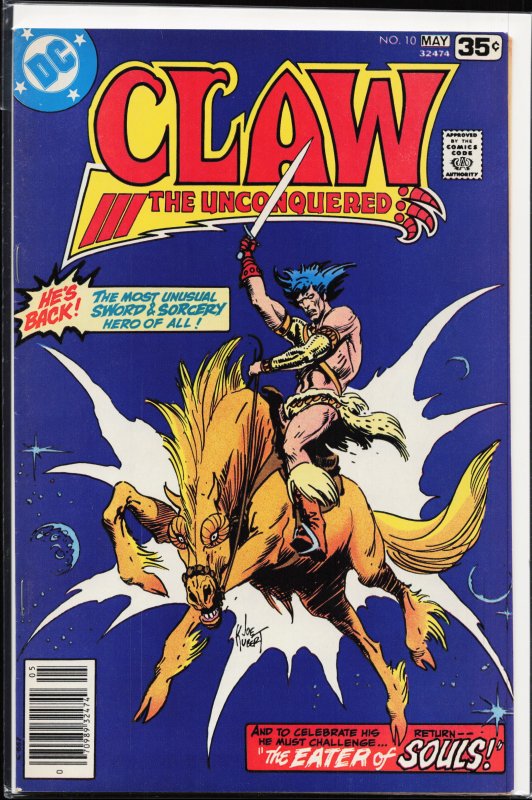 Claw the Unconquered #10 (1978) Claw the Unconquered