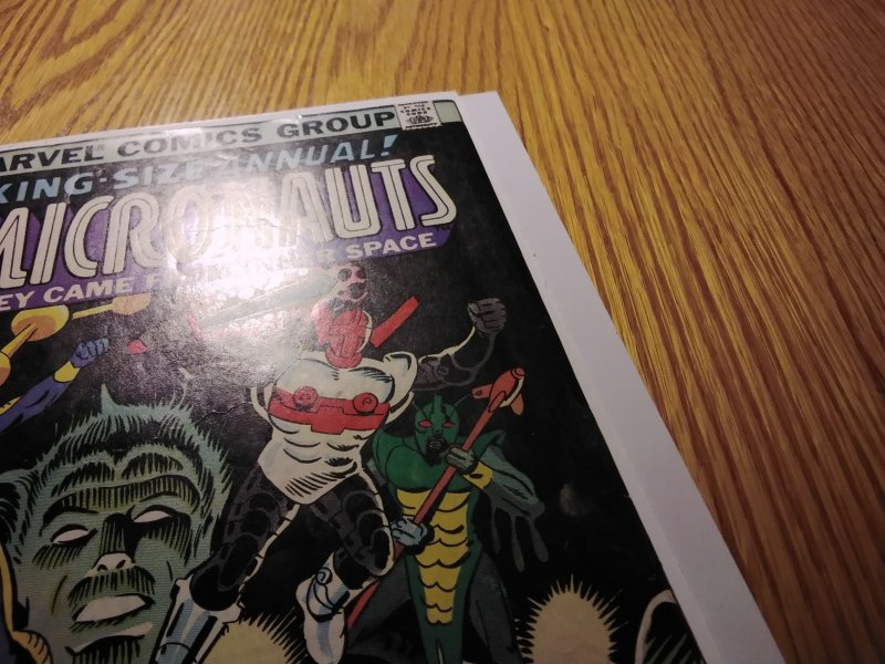 Micronauts Annual #1 Newsstand Edition (1979)