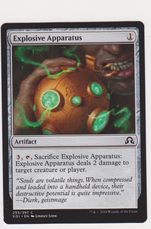 Magic the Gathering: Shadows Over Innistrad - Explosive Apparatus