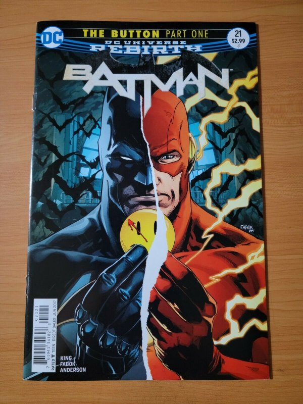 Batman #21 Jason Fabok Variant Cover ~ NEAR MINT NM ~ 2017 DC Comics