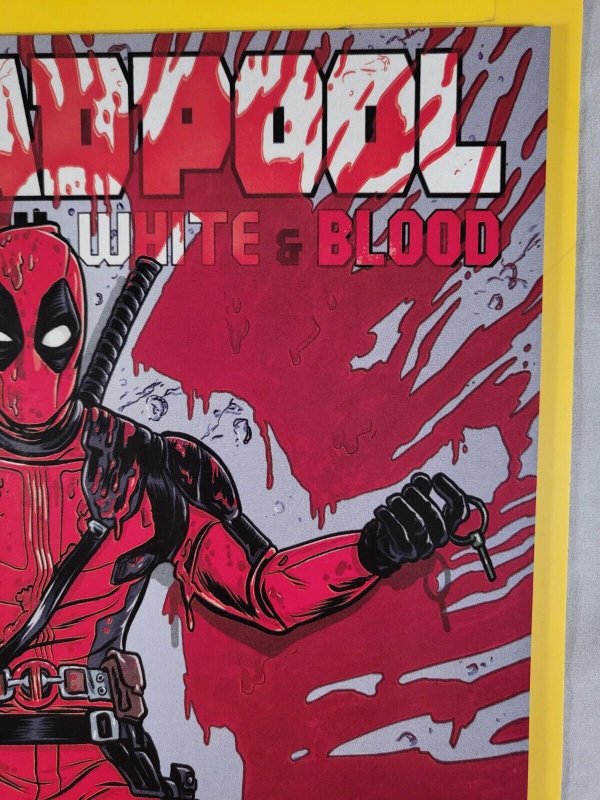 Deadpool Black White & Blood #4 Mike Allred Variant 2021 1st Sakura Spider NM