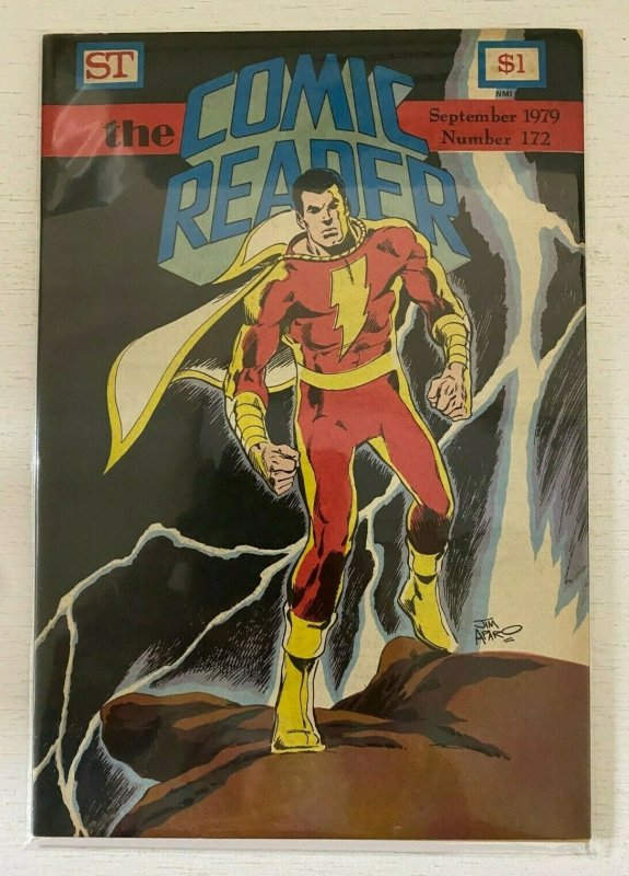 The Comic Reader #172 Street Enterprises 6.0 FN (1979) Captain Marvel Shazam 