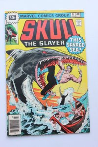 Skull the Slayer #6 (1976) 30 Cent Variant FNVF