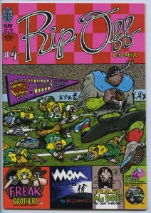 RIP OFF COMIX #4 - 6.0, WP - 1st printing - Freak Brothers