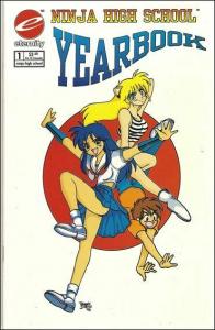 Ninja High School Annual #1 VG; Malibu | low grade comic - save on shipping - de