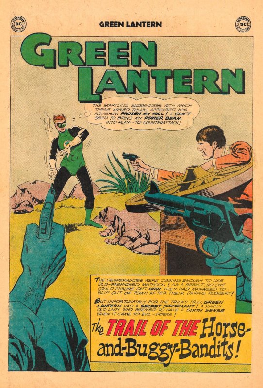 GREEN LANTERN #19 (Mar1963) 3.5VG- • 36 pgs of great GIL KANE art, and SONAR!