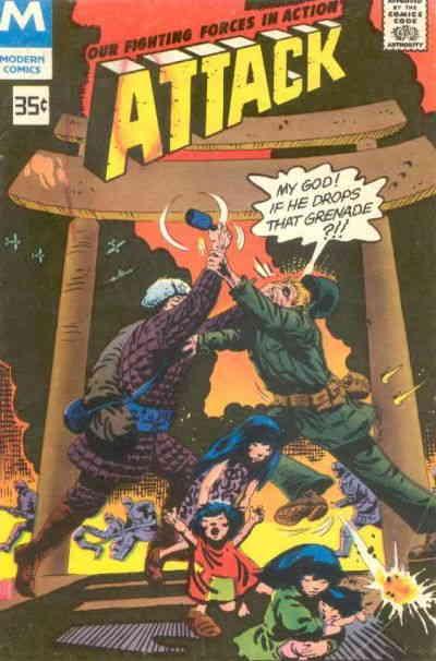 Attack (4th Series) #13 (2nd) FN ; Modern | reprint