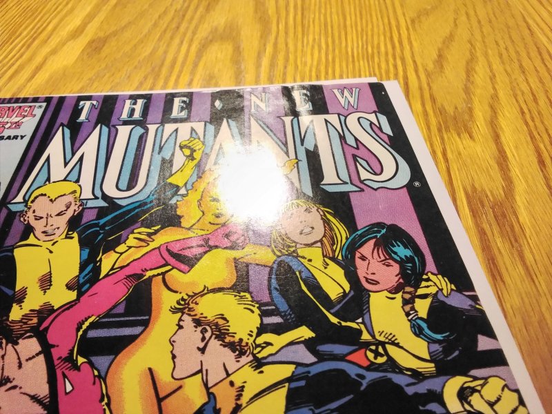 The New Mutants #43 Newsstand Edition (1986)