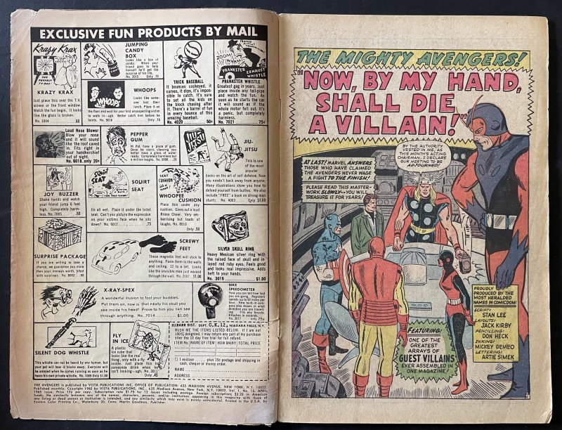 The Avengers #15 (1965)