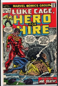 Hero for Hire #10 (1973) Luke Cage