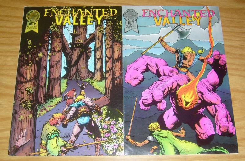 Enchanted Valley #1-2 FN complete series - blackthorne comics - fantasy set