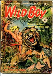 Wild Boy Vol. 2 #7-Ziff Davis-spicy jungle girl-Matt Baker-Kinstler-G