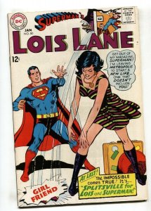 SUPERMAN'S GIRL FRIEND LOIS LANE #81 1968 dc comic book FN