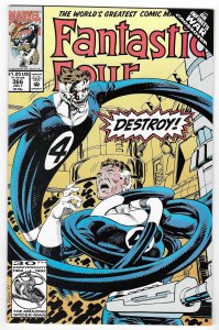 Fantastic Four #366 Direct Edition (1992)
