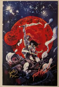 Die!namite Never Dies #1 Galaxy Con Exclusive 2X Signed Gary Brown & Van Lente