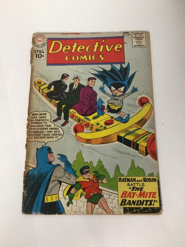 Detective Comics 289 3.0 Gd/Vg Good Very Good Cover Detached DC Comics SA 